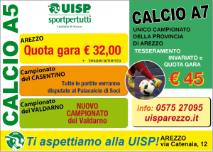 CALCIO A 5 E CALCIO A 7: ISCRIZIONI APERTA STAGIONE 2022/2023