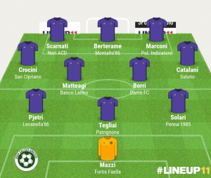TOP 11 - 1° GIORNATA 2022/2023